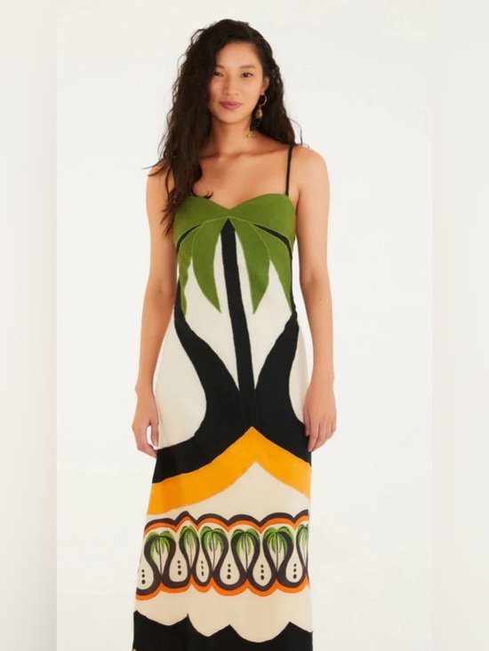 FARM Rio Dresses & Skirts - FARM Rio Tropical Forest Cutwork Dress
